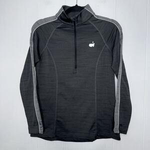 Masters Tech Active Women’s Quarter Zip Long Sleeve Gray Size Small